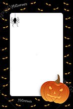 Halloween frame