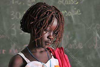 African girl