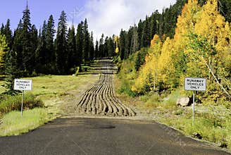 Runaway truck escape route