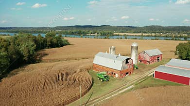 Farmland and Riverside Ohio North America USA