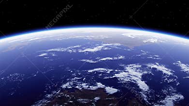 Amazing View From Space To Planet Earth