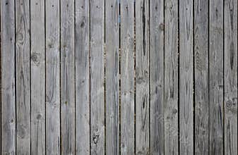 Wood fence