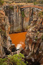 Bourkes Luck Potholes, in Mpumalanga, South Africa