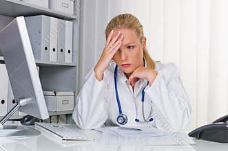 Doctor with stethoscope