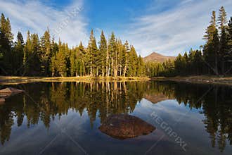 Small lake in Yosemite national park