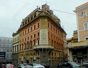 Italy, Rome, 154 Via Quattro Novembre, Hotel Traiano, beautiful ancient house in the city center