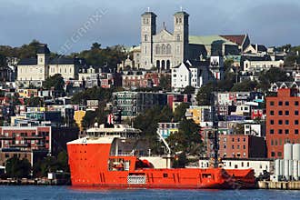 St. John\'s harbour, Newfoundland, Canada