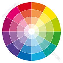 Color wheel.