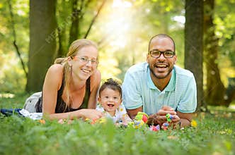 Happy family