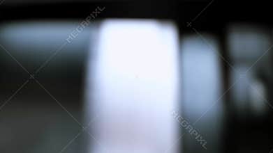 The process of printing a color inkjet printer in close-up. The rolles is rolling inside of device and printed a picture