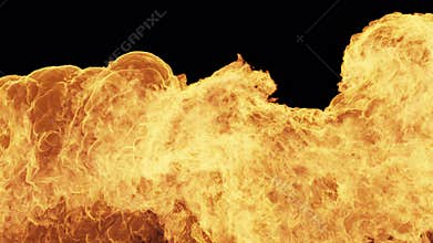 Fire Burst Explosion Transition Revealer Alpha Channel