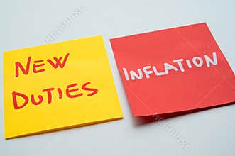 Introduction of new duties and trade war.