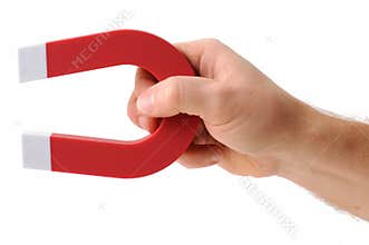 Holding a magnet
