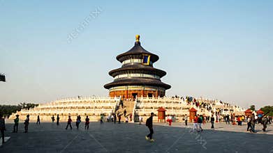 the Qinian Palace in Temple of Heaven in Beijing