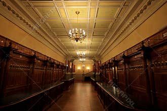 Hungarian State Opera (Magyar Allami Operahaz), a venue with ceiling frescoes