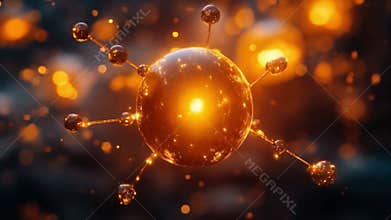 Exploring the quantum realm with particles in superposition and entanglement. Generative AI