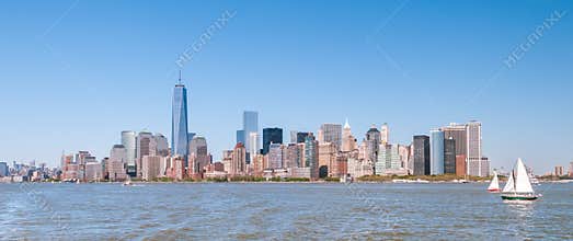 New York city skyline