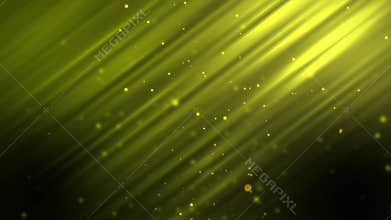 4K Golden Yellow Volumetric Light Rays Motion Background