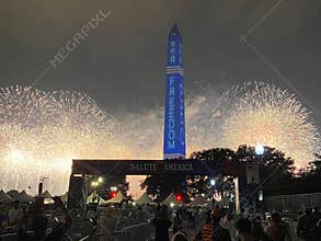 Best Fireworks Display of the Night at the Salute to America Fireworks Celebration