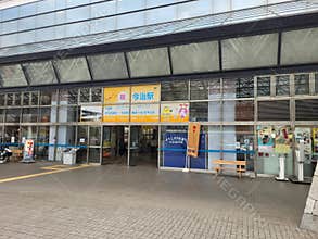 Entrance of Imabari station