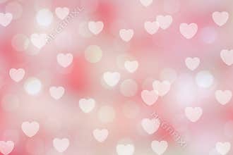 Valentine bokeh background