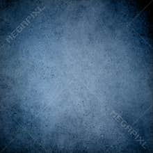 Blue background with grunge vintage texture border design and light blue center