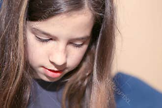 Girl reading