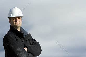 Rugged Construction Worker