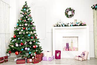 Christmas living room