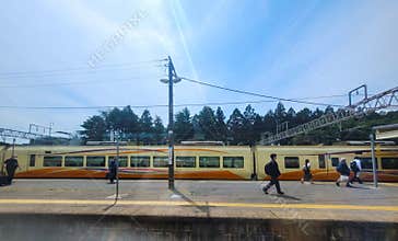 A rural station in Japan