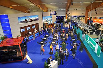Exhibition stand at Interalpin 2009