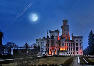 Castle Hluboka, Prague Czech republic