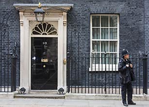 Metropolitan Policewoman on duty in London