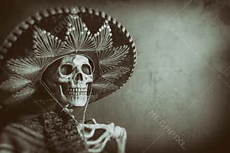 Mexican Bandit Skeleton