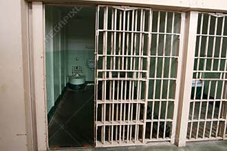 Alcatraz prison cell
