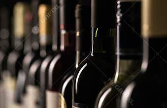 Wine bottles