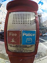 Fire and Police buttons