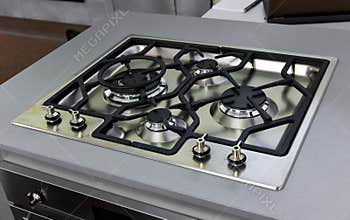 Gas stove top