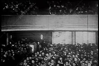 Panning audience at theater