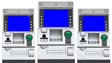ATM Machine Blue Screen Display (repeat)