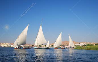 Nile river in Egypt