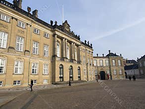 Amalienborg Palace, Copenhagen Denmark