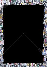 Newspaper border