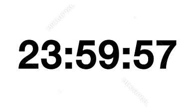 Countdown of 24 hours