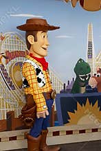 Woody from Toy Story at Disney California Adventure Park