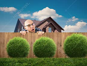 Curious neighbor
