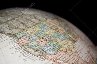 Map of western United States