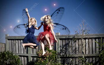 Two young fairies