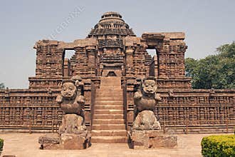 Ancient Hindu Temple at Konark
