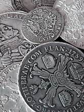 Old silver coins